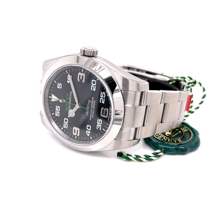 Rolex Airking 40mm Stainless Steel Black Dial Watch 116900 PYUM52 - Beverly Hills Watch Company