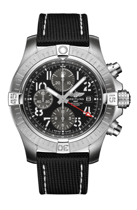 Breitling Avenger Chronograph GMT 45mm Black Dial A24315101B1X1