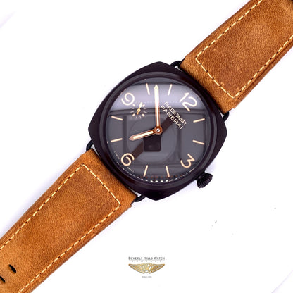 Panerai Radiomir 47mm Composite Case Brown Dial PAM00504 Q41N1D - Beverly Hills Watch Company