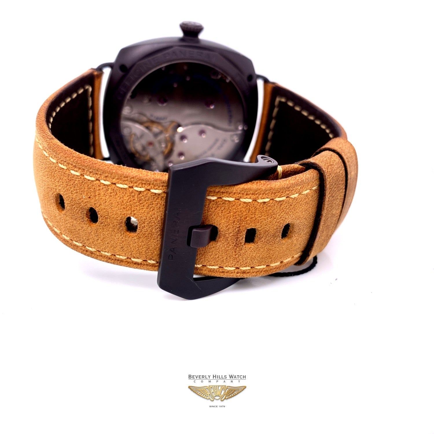 Panerai Radiomir 47mm Composite Case Brown Dial PAM00504 Q41N1D - Beverly Hills Watch Company