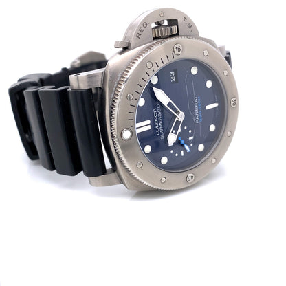 Panerai Submersible 47mm BMG-Tech Blue Dial PAM00692 - Beverly Hills Watch Company