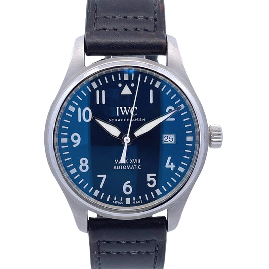 IWC Pilots Mark XVIII Le Petit Prince Blue Dial IW327010