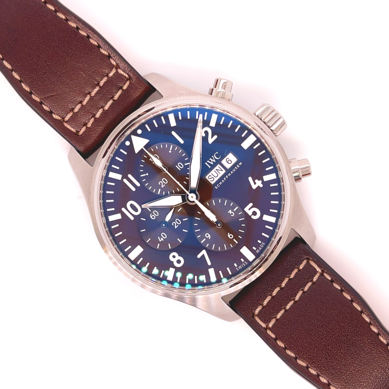 IWC Pilot Chronograph Antoine de Saint Exupéry IW377713 - Beverly Hills Watch Company