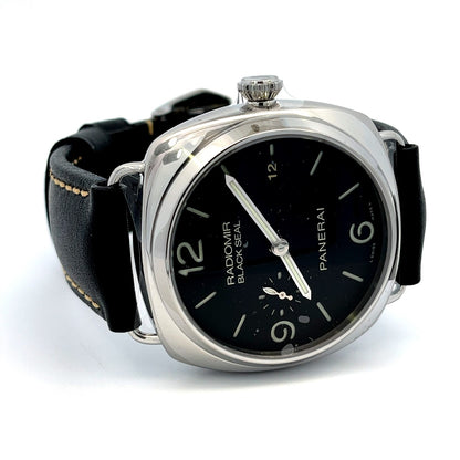 Panerai Radiomir Black Seal 45mm Stainless Steel PAM00388 - Beverly Hills Watch Company