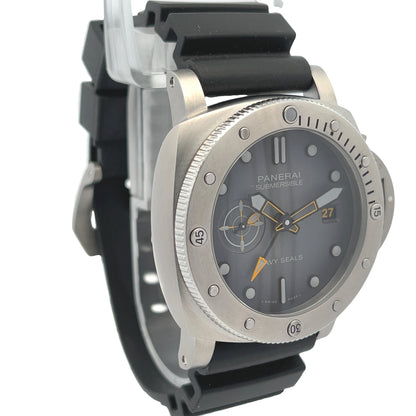 Panerai Submersible GMT 44mm Navy SEAL's PAM01323 - Beverly Hills Watch Company