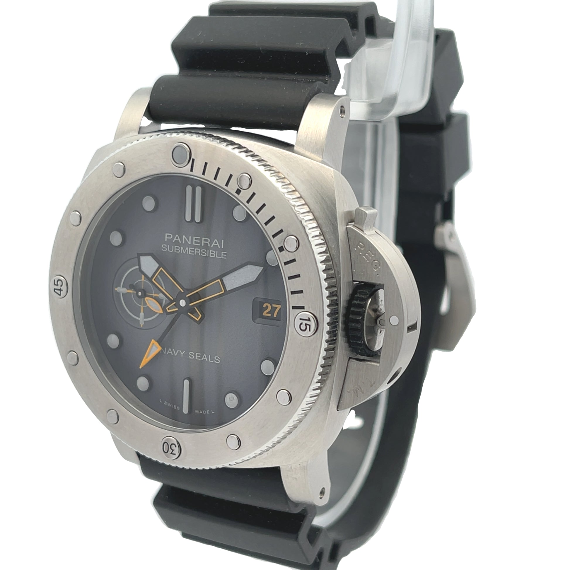 Panerai Submersible GMT 44mm Navy SEAL's PAM01323 - Beverly Hills Watch Company