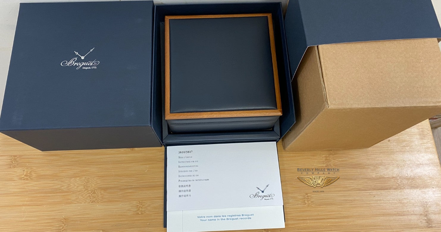 Breguet Transatlantique Type XXI Flyback Watch 3817ST/X2/3ZU QMUWCC - Beverly Hills Watch Company