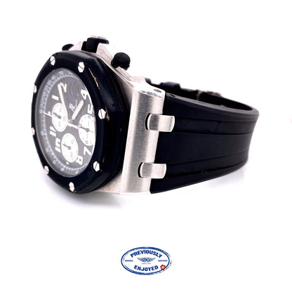 Audemars Piguet Royal Oak 42mm Offshore Rubberclad Stainless Steel 25940SK.OO.D002CA.01.A QPJK14 - Beverly Hills Watch Company