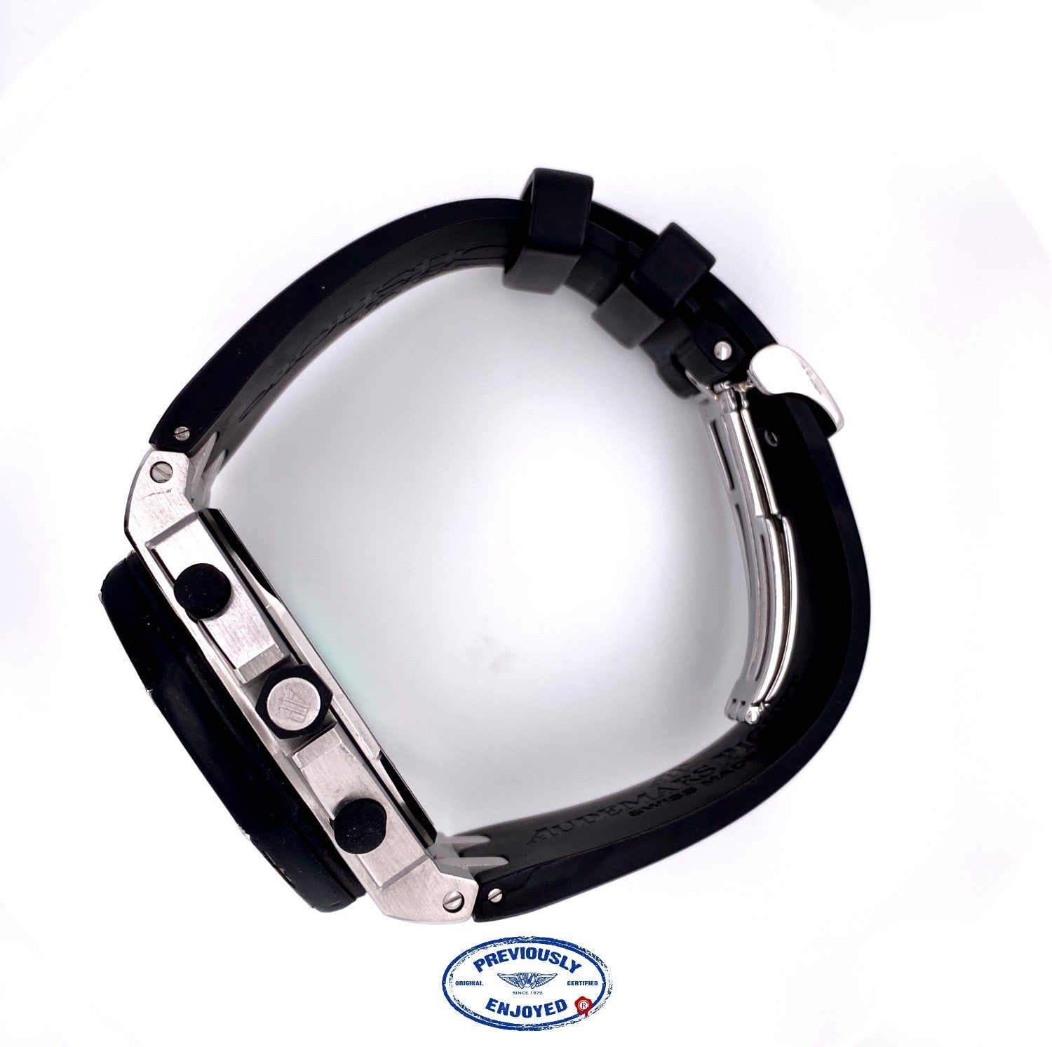 Audemars Piguet Royal Oak 42mm Offshore Rubberclad Stainless Steel 25940SK.OO.D002CA.01.A QPJK14 - Beverly Hills Watch Company