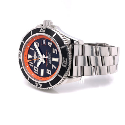 Breitling SuperOcean Automatic Black Dial Stainless Steel A17364Y4/BA89-131A - Beverly Hills Watch