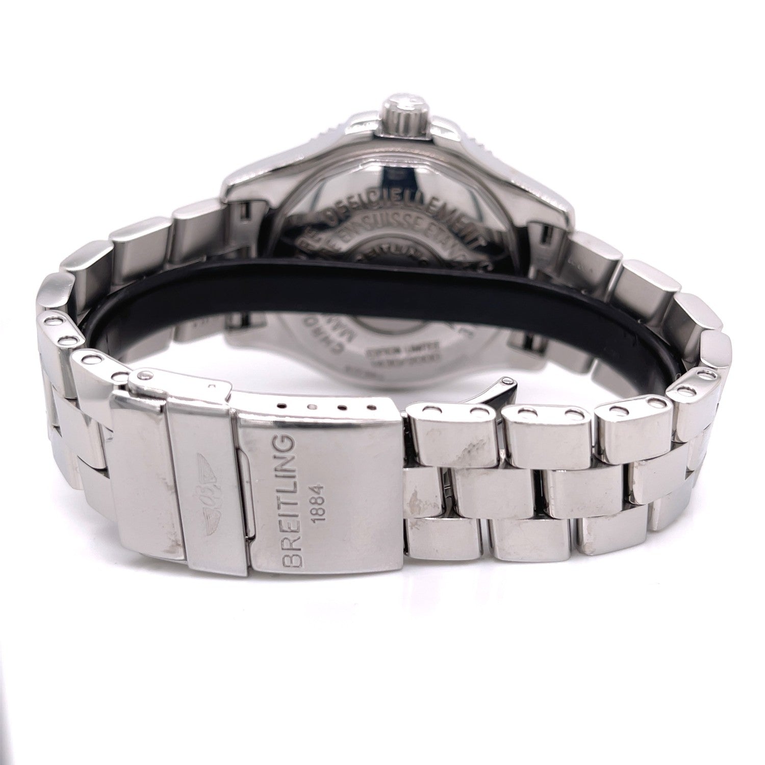 Breitling SuperOcean Automatic Black Dial Stainless Steel A17364Y4/BA89-131A - Beverly Hills Watch