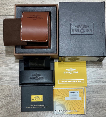 Breitling SuperOcean Automatic Black Dial Stainless Steel A17364Y4/BA89-131A - Beverly Hills Watch