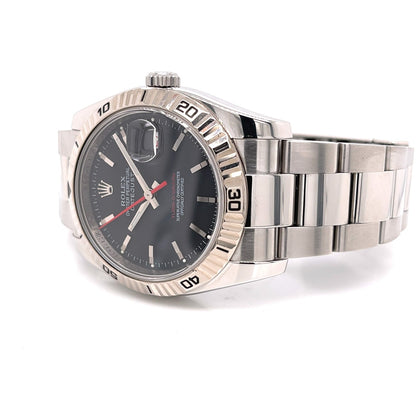 Rolex Datejust 36mm Stainless Steel Turn-O-Graph 116264  - Beverly Hills Watch Company