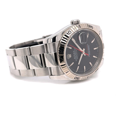 Rolex Datejust 36mm Stainless Steel Turn-O-Graph 116264  - Beverly Hills Watch Company