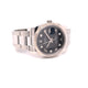 Rolex Date Oyster Perpetual 34MM 18K White Gold Fluted Bezel 115234 - Beverly Hills Watch Company