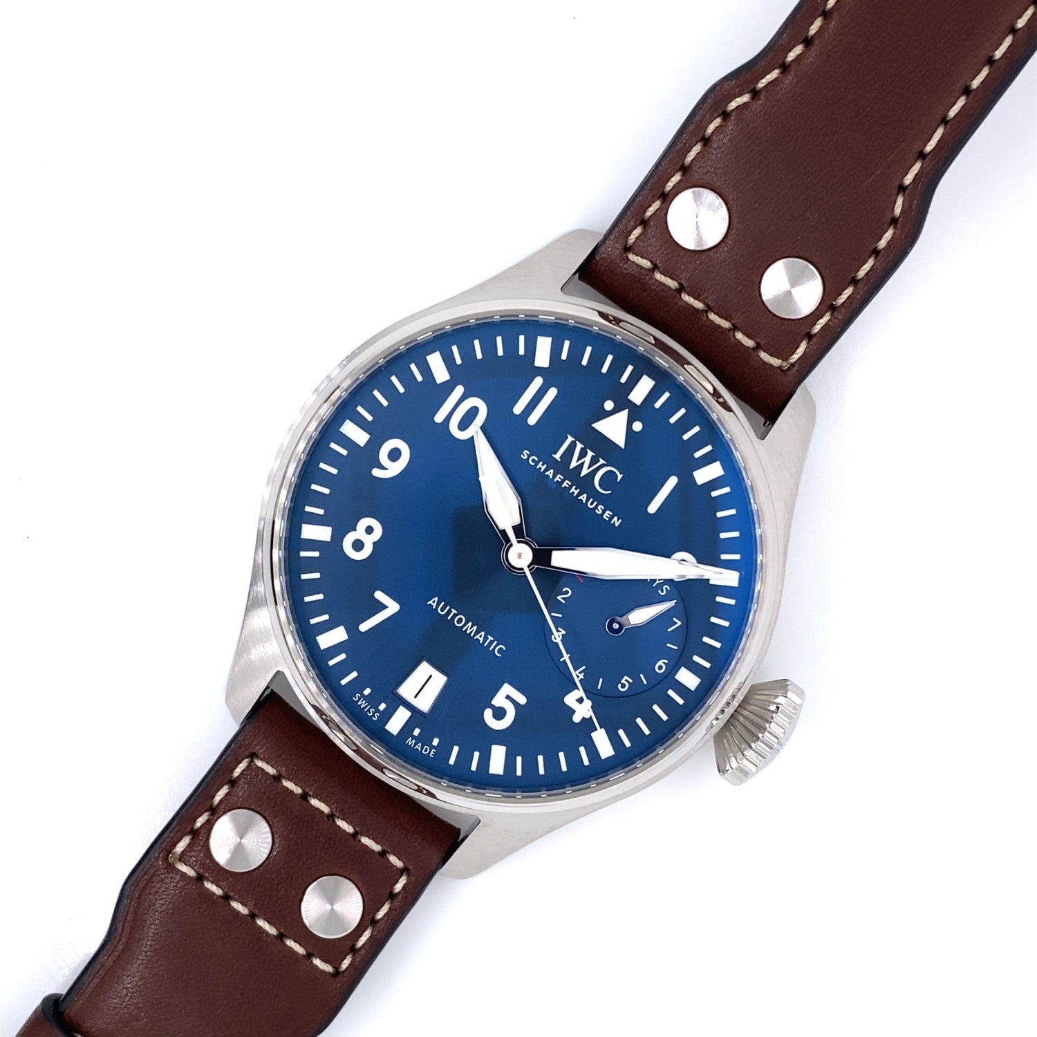 IWC Big Pilot Le Petit Prince Blue IW501002 - Beverly Hills Watch Company