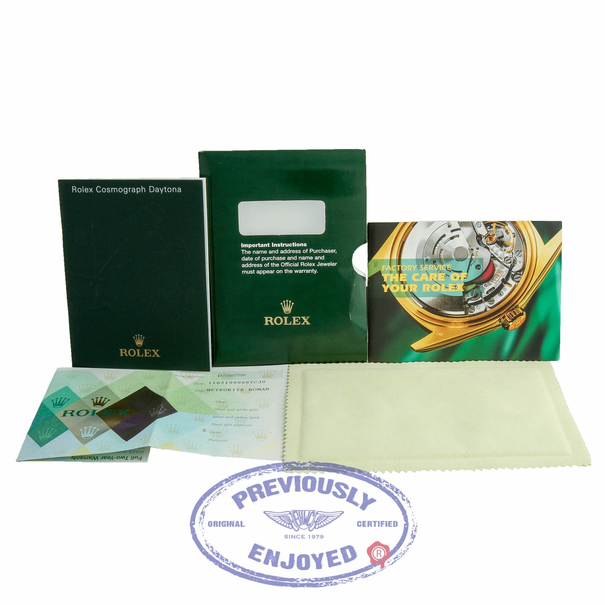 Rolex Daytona Meteorite Roman Dial White Gold 116519 R2DCW8 - Beverly Hills Watch Company