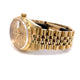 Rolex Date 34mm Yellow Gold Champagne Dial Jubilee Bracelet 15037 R2YMVW - Beverly Hills Watch Company