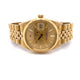 Rolex Date 34mm Yellow Gold Champagne Dial Jubilee Bracelet 15037 R2YMVW - Beverly Hills Watch Company