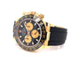 Rolex Daytona Yellow Gold Oysterflex Black Paul Newman Dial 116518LN - Beverly Hills Watch Company