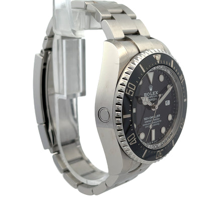 Rolex Sea-Dweller Deepsea 44mm Stainless Steel Black Dial 126660 - Beverly Hills Watch Company