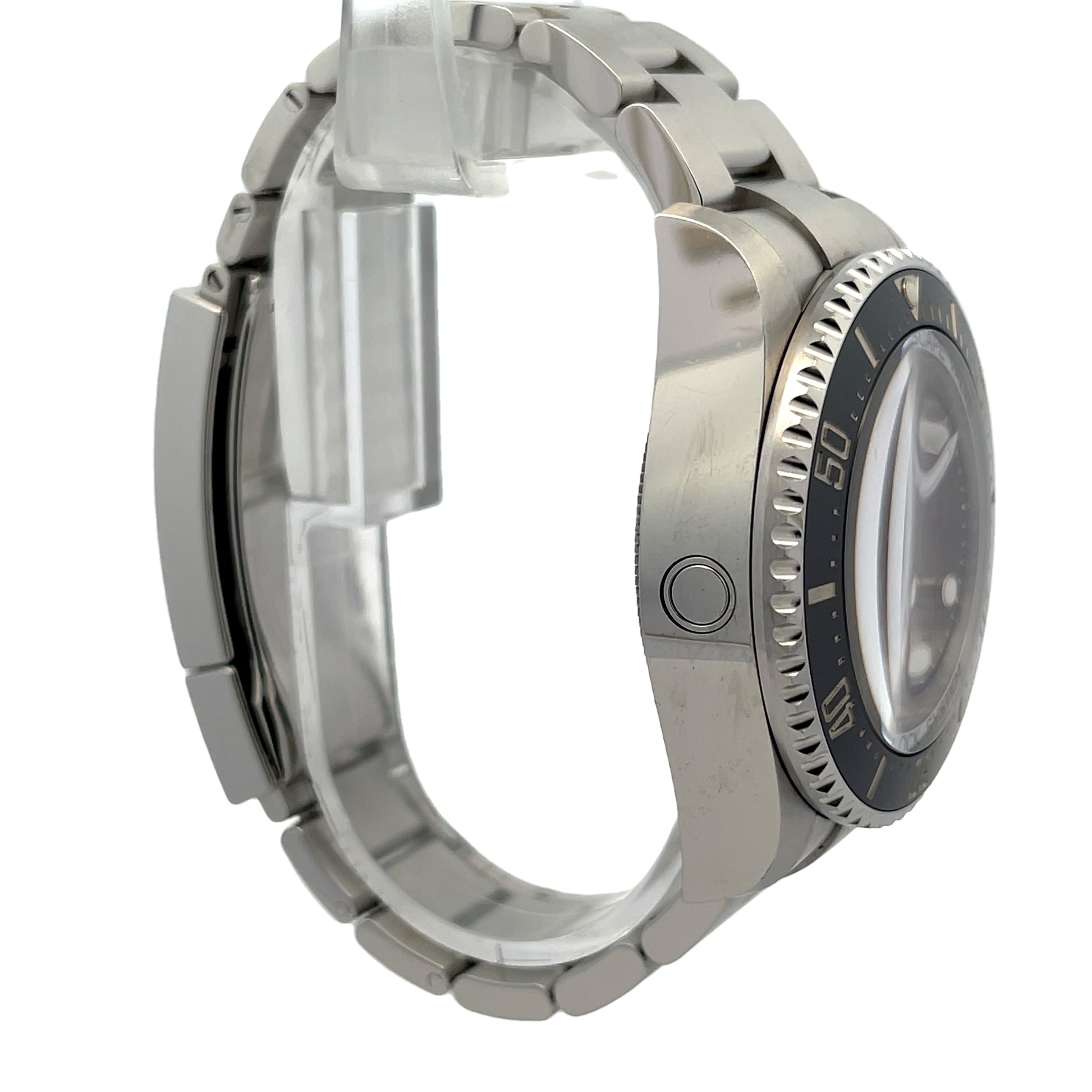 Rolex Sea-Dweller Deepsea 44mm Stainless Steel Black Dial 126660 - Beverly Hills Watch Company