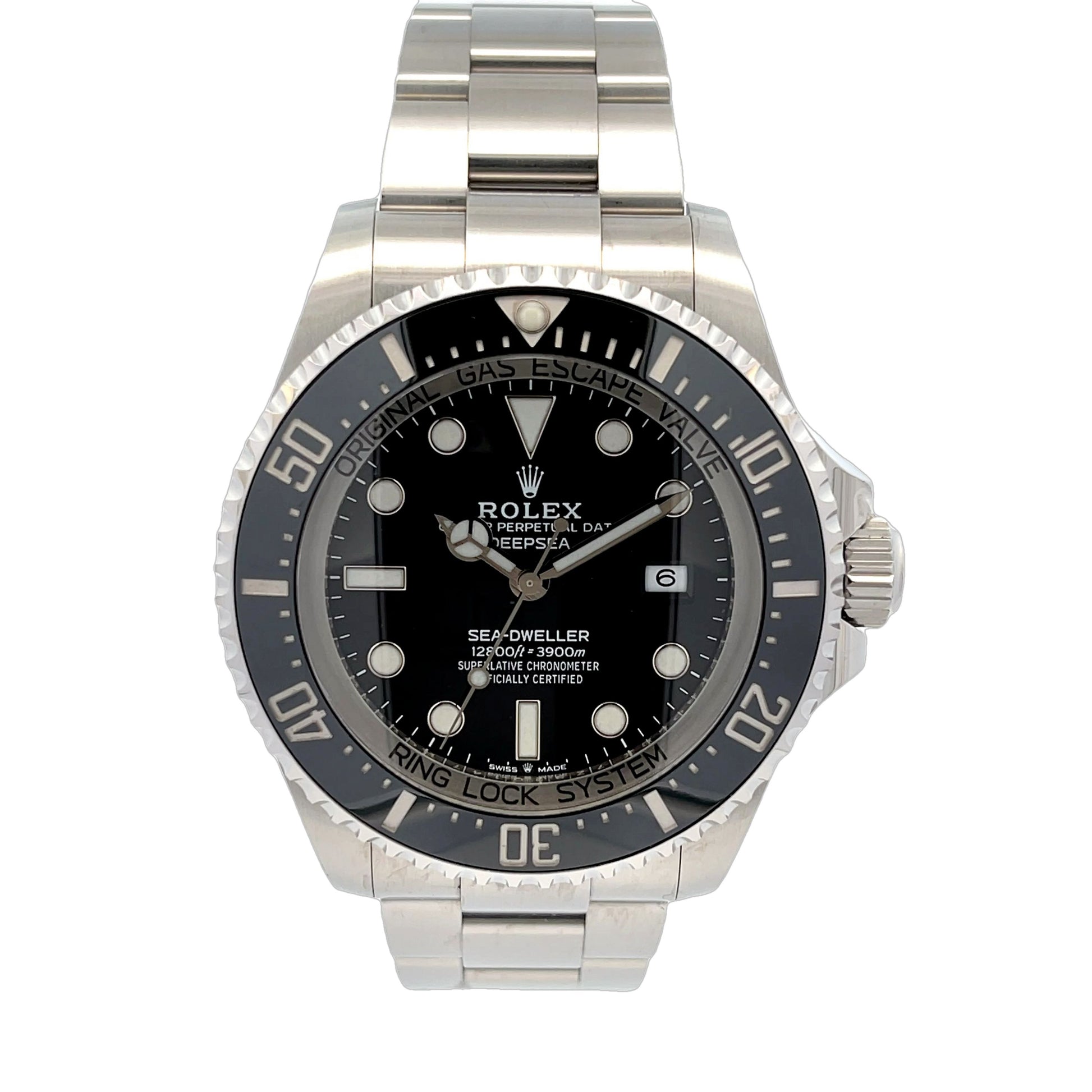 Rolex Sea-Dweller Deepsea 44mm Stainless Steel Black Dial 126660 - Beverly Hills Watch Company