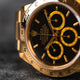 Rolex Daytona Zenith Movement 18K Yellow Gold Black Dial 16528