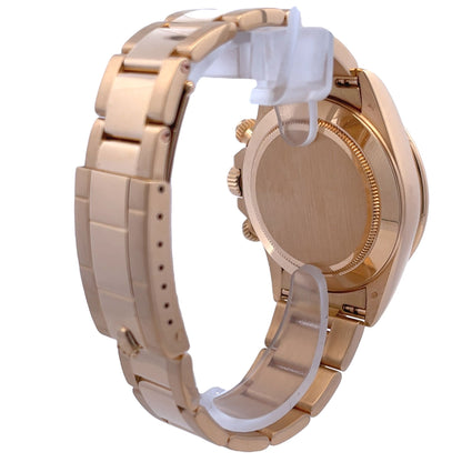 Rolex Daytona Zenith Movement 18K Yellow Gold Black Dial 16528