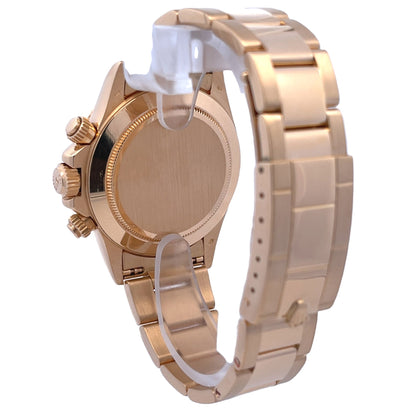 Rolex Daytona Zenith Movement 18K Yellow Gold Black Dial 16528