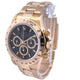 Rolex Daytona Zenith Movement 18K Yellow Gold Black Dial 16528