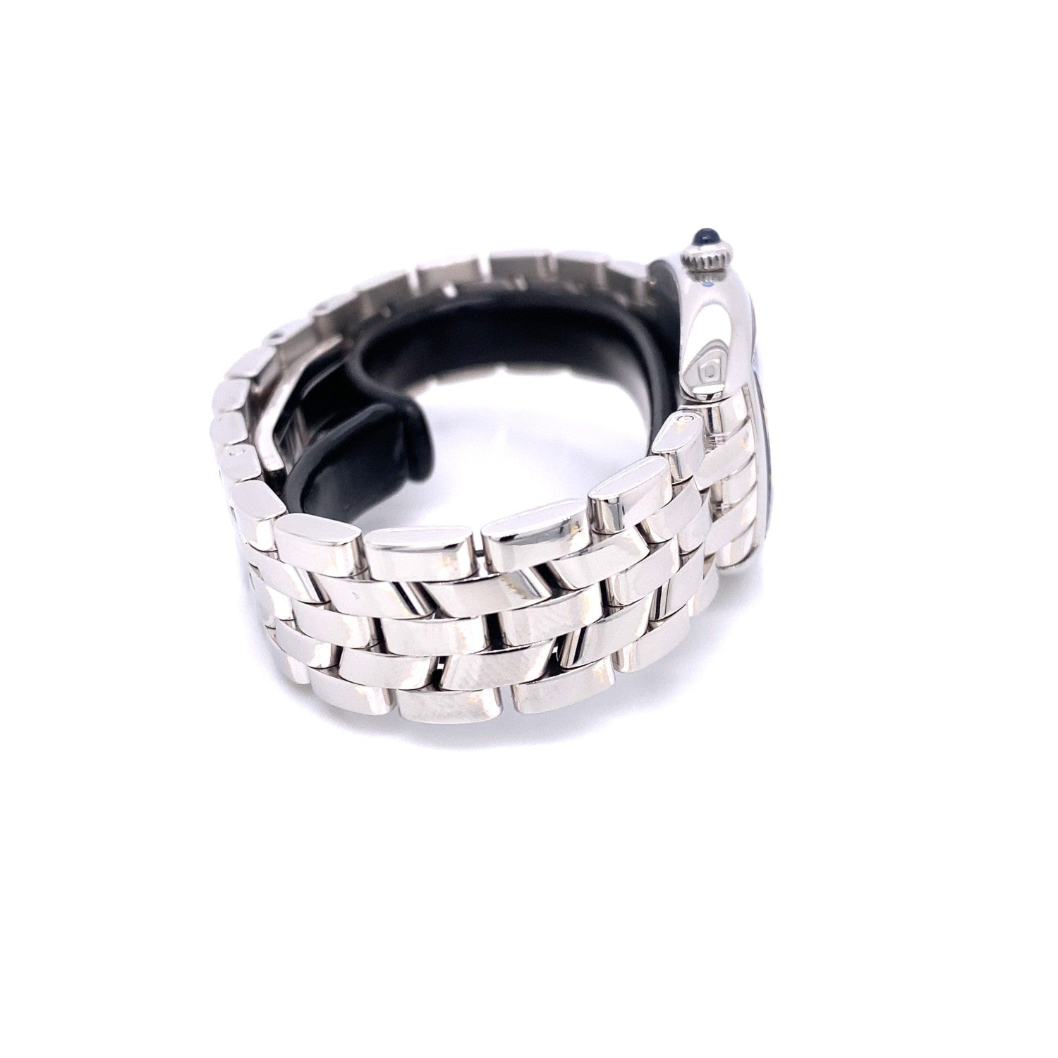 Franck Muller Curvex Lady Stainless Steel Silver Dial 1752QZ RC9N27 - Beverly Hills Watch Company