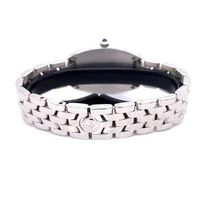 Franck Muller Curvex Lady Stainless Steel Silver Dial 1752QZ RC9N27 - Beverly Hills Watch Company