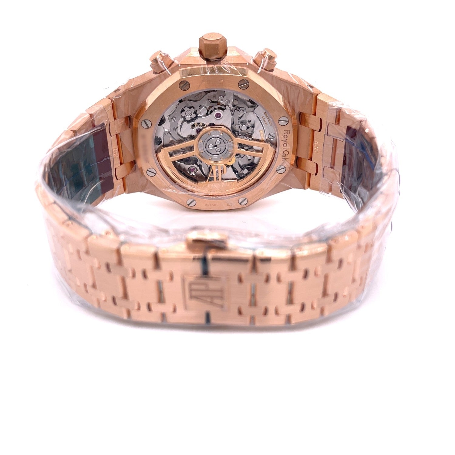 Audemars Piguet 41mm Rose Gold Chronograph Chocolate Dial 26239OR.OO.D821CR.01 RFK7MK - Beverly Hills Watch Company