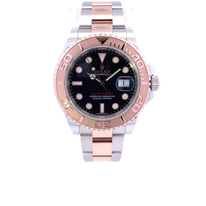 Rolex Yachtmaster 40mm Rose Gold and Stainless Steel 116621 - Beverly Hills Watch Company