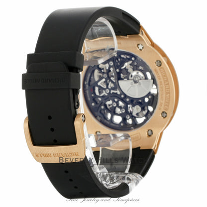 Richard Mille Rose Gold Ultra Flat Self-Winding Movement Platinum Micro-Rotor RM033 AO RG 2Y1K9J - Beverly Hills Watch