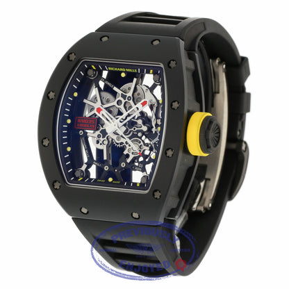 Richard Mille All Black Manual Wind Skeleton RM035 CA TZP Americas HCPPNP - Beverly Hills Watch