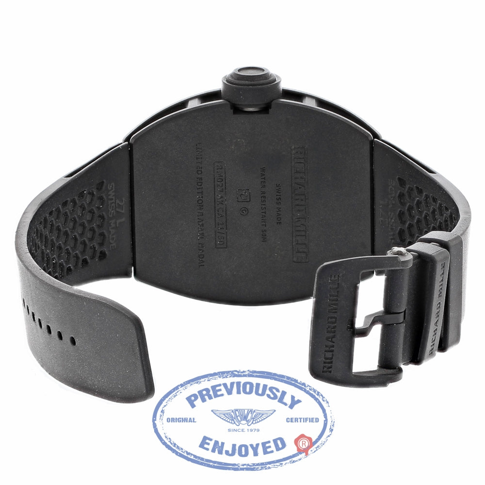 Richard Mille Baby Nadal Tourbillon All Black RM027 AK CA 5ZH1QJ - Beverly Hills Watch