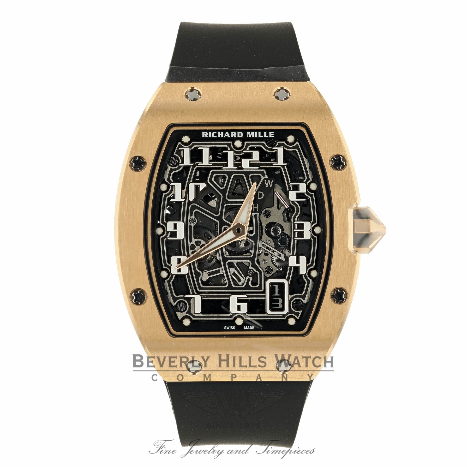 Richard Mille Rose Gold Automatic Extra Flat Lifestyle Series RM67-01RG NAV594