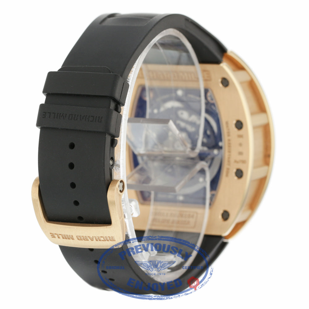 Richard Mille Ivory Felipe Massa 18K Rose Gold RM011 RG/6104 JDJQQP - Beverly Hills Watch