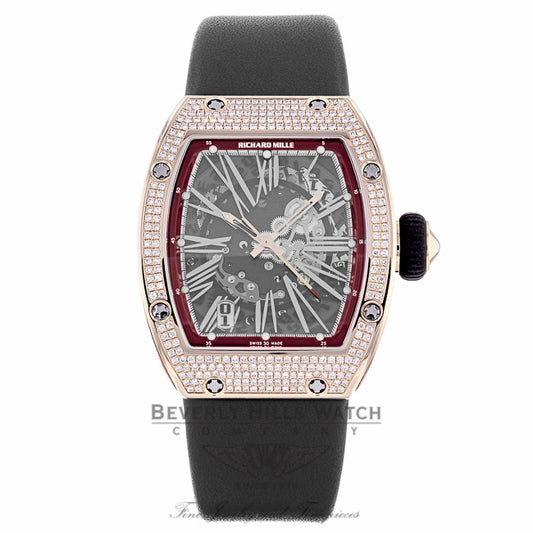Richard Mille Rose Gold Diamond Case Bezel RM023RG KER2WQ - Beverly Hills Watch Company