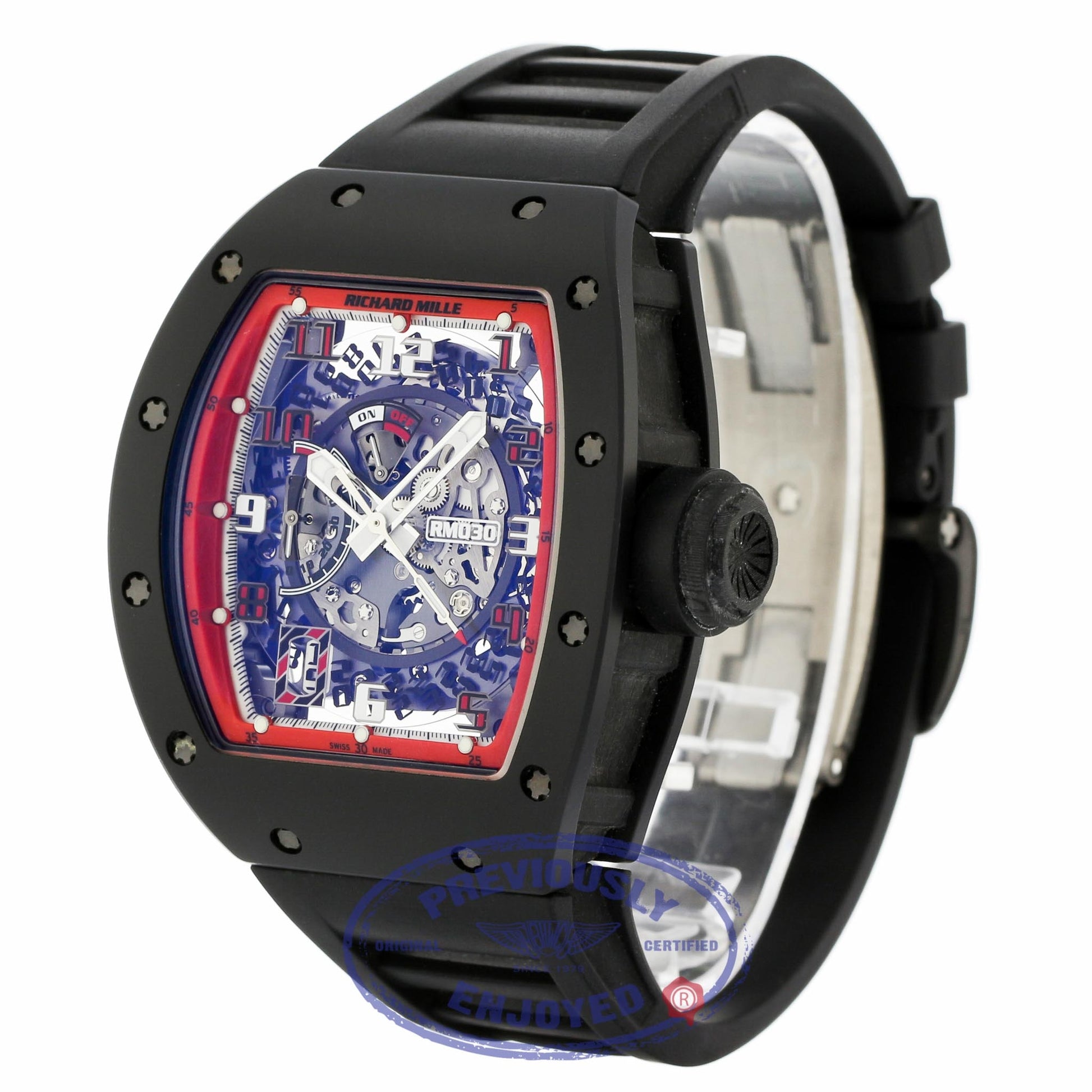 Richard Mille RM30 Black Dash Limited Edition of 50 Pieces Americas Collection RM030CA-TZP KV7R48 - Beverly Hills Watch