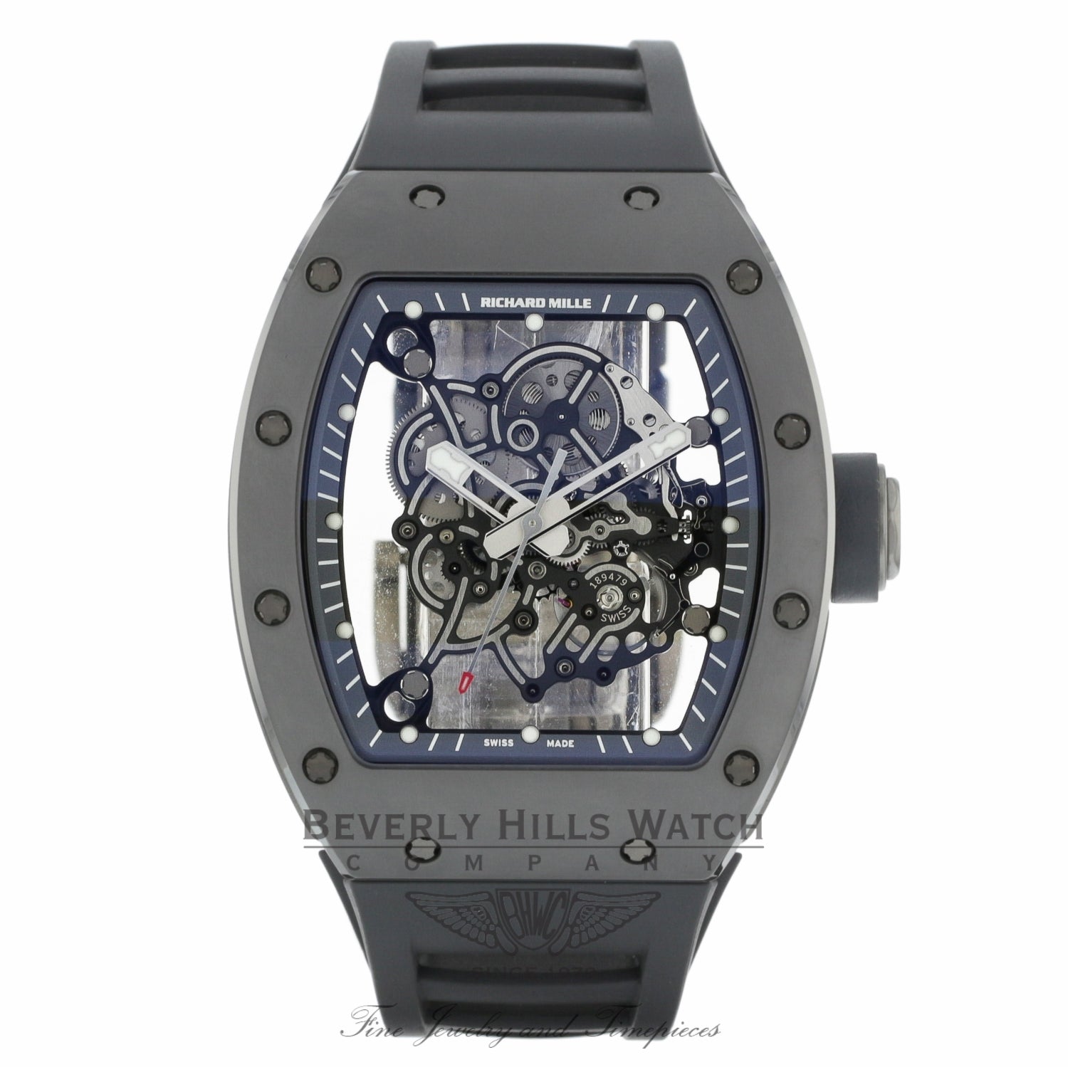Richard Mille RM 055 Bubba Watson All Grey Boutique Edition RM055 Ti-Tic Gray T8MWEF - Beverly Hills Watch