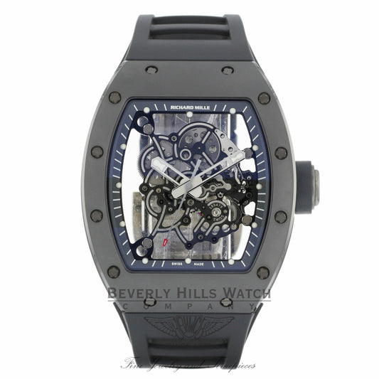 Richard Mille RM 055 Bubba Watson All Grey Boutique Edition RM055 Ti-Tic Gray T8MWEF - Beverly Hills Watch