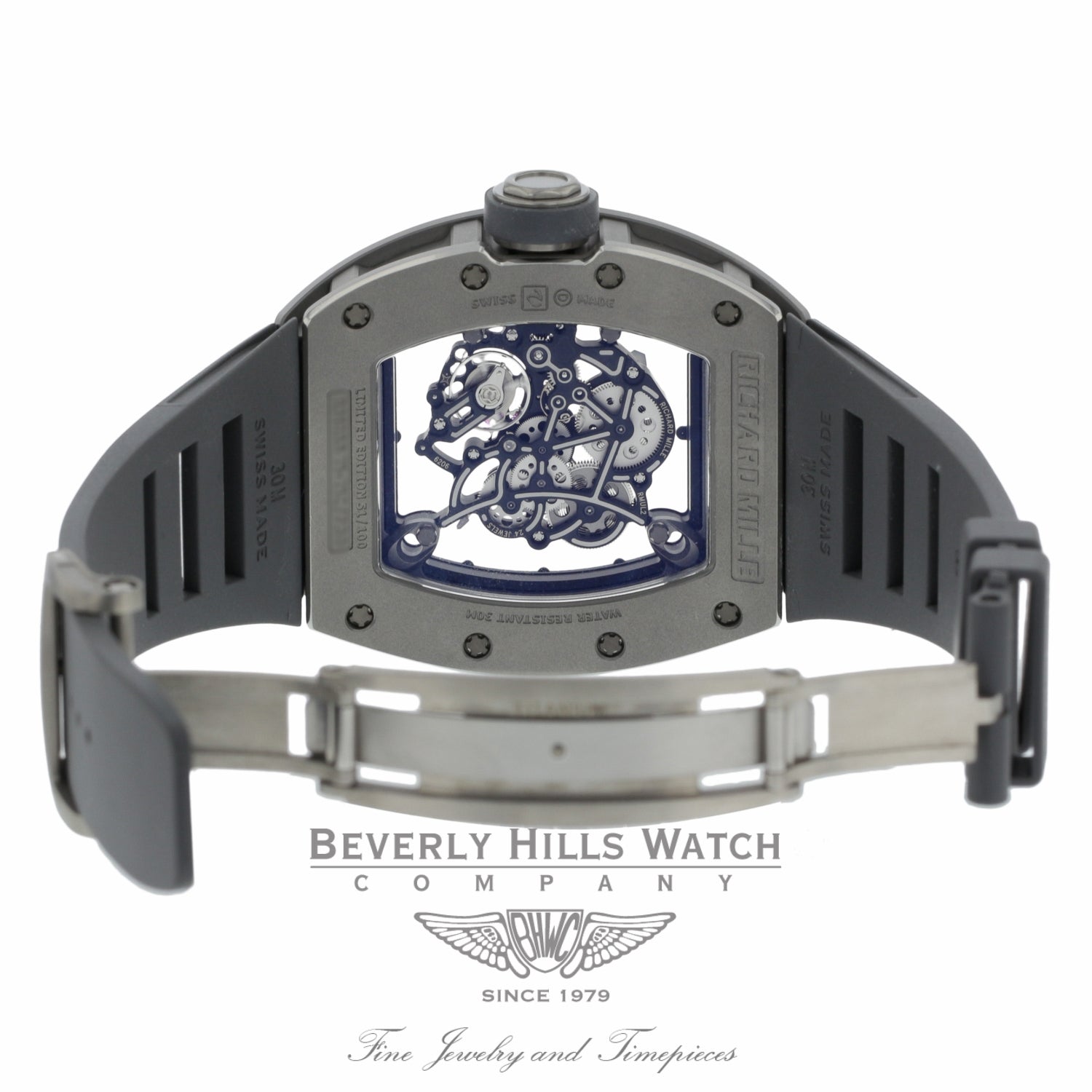 Richard Mille RM 055 Bubba Watson All Grey Boutique Edition RM055 Ti-Tic Gray T8MWEF - Beverly Hills Watch