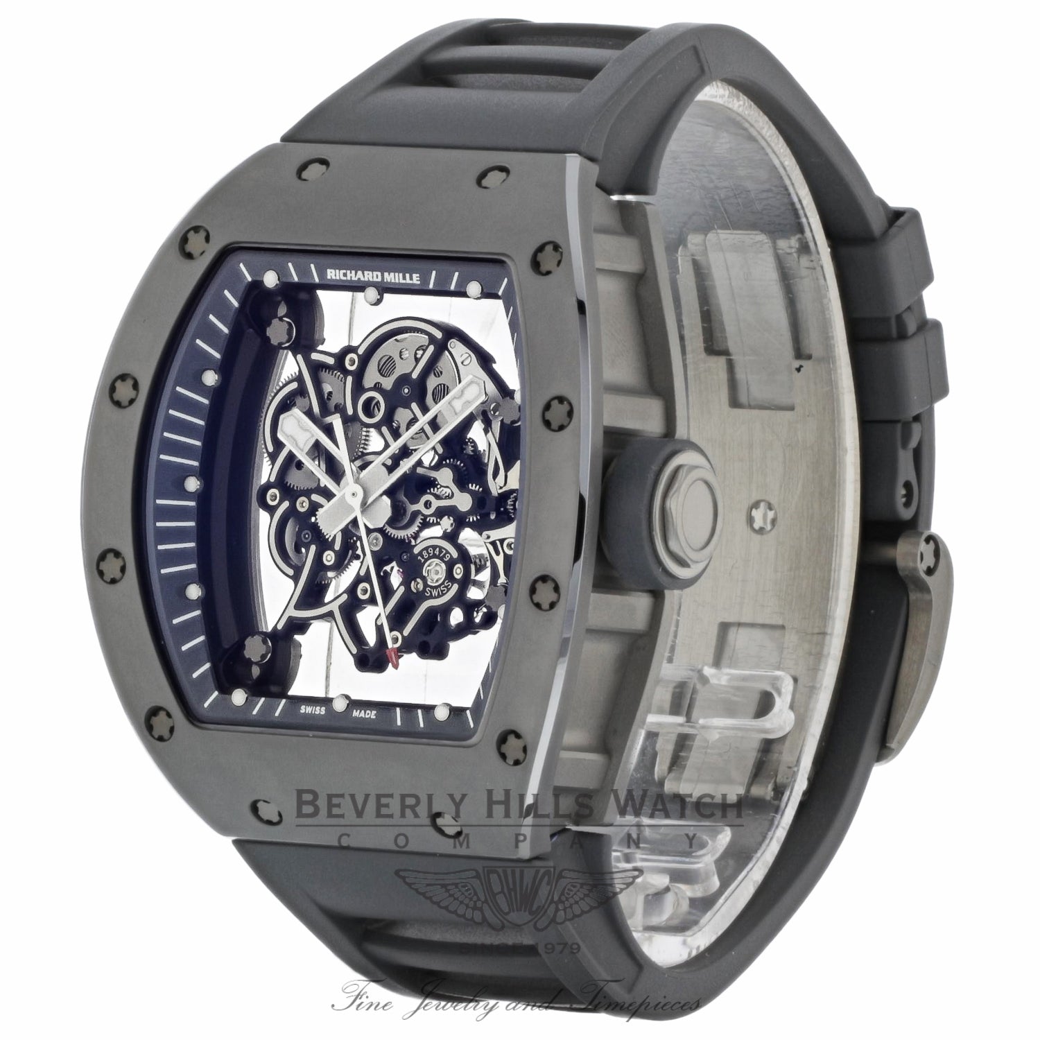 Richard Mille RM 055 Bubba Watson All Grey Boutique Edition RM055 Ti-Tic Gray T8MWEF - Beverly Hills Watch