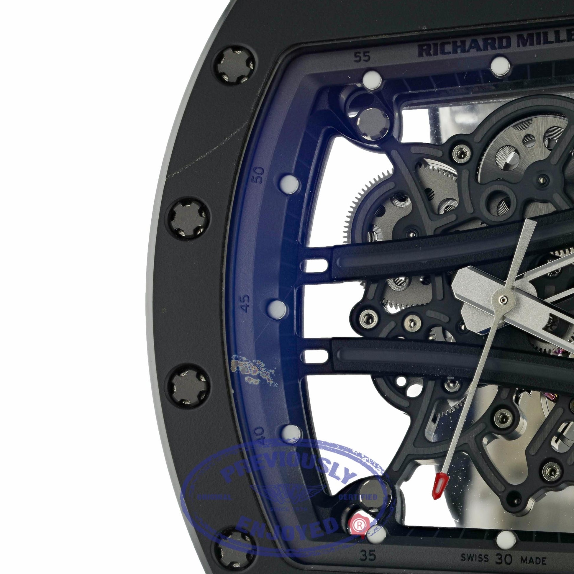 Richard Mille RM061-01 Yohan Blake Manual Wind Skeleton RM61-01 CA-TZP 0J8J2X - Beverly Hills Watch
