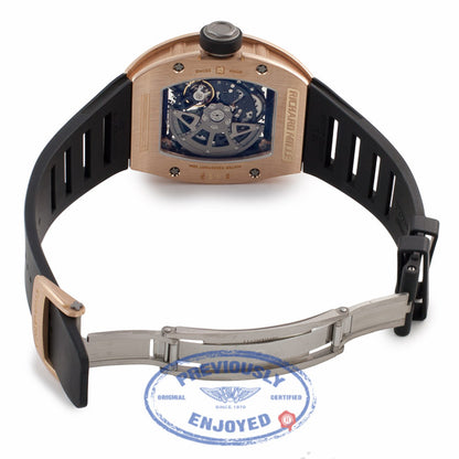 Richard Mille 18k Rose Gold RM010 Ubber Strap RM010 AH RG P3P4U3 - Beverly Hills Watch Company Watch Store