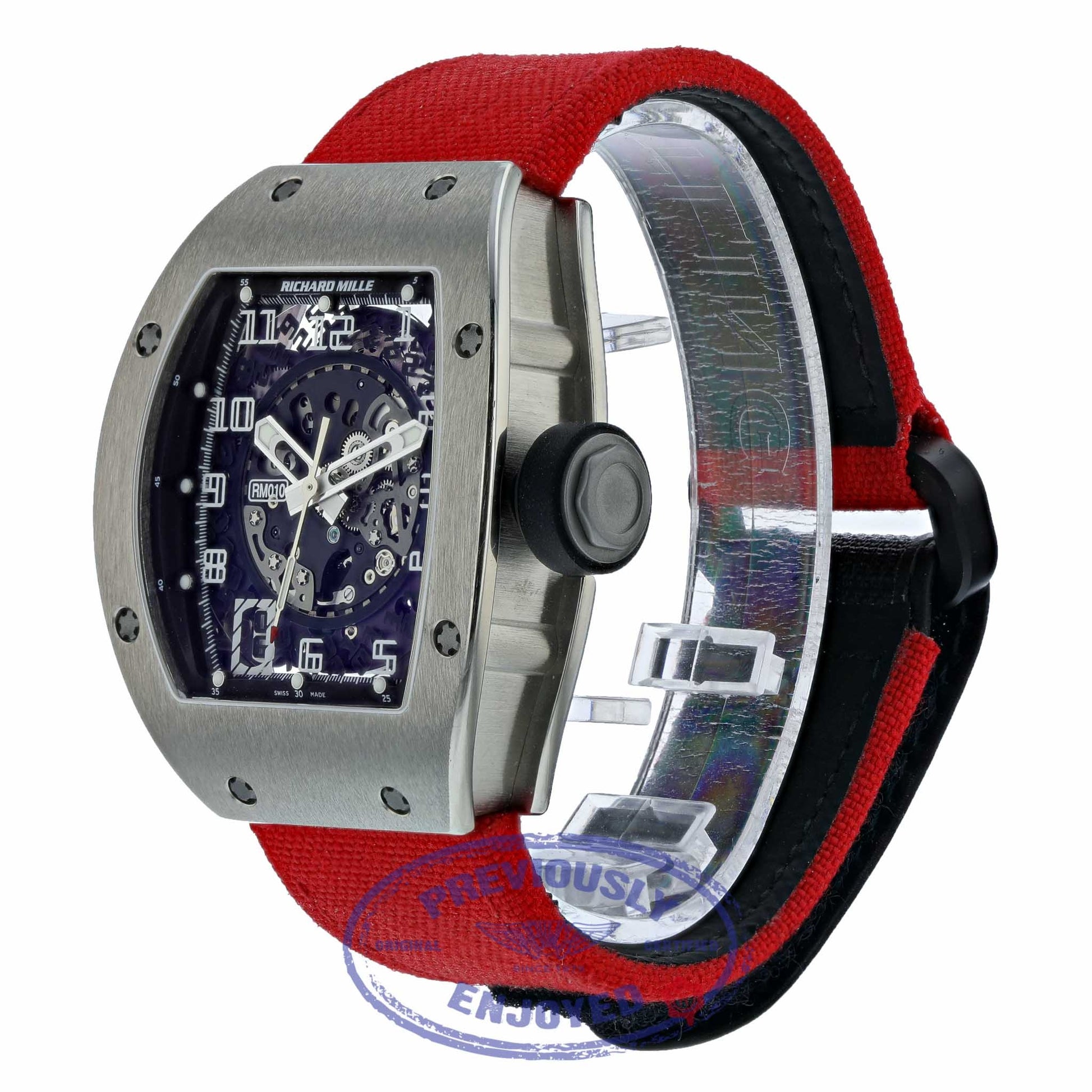 Richard Mille White Gold RM010 AI WG 7LX0VA  - Beverly Hills Watch Company