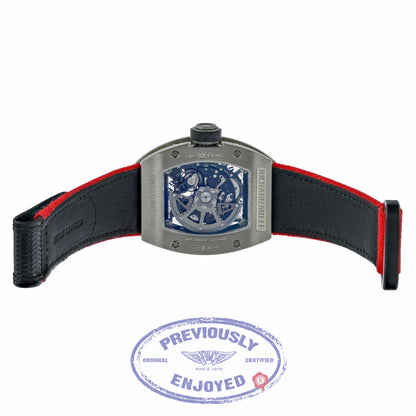 Richard Mille White Gold RM010 AI WG 7LX0VA  - Beverly Hills Watch Company